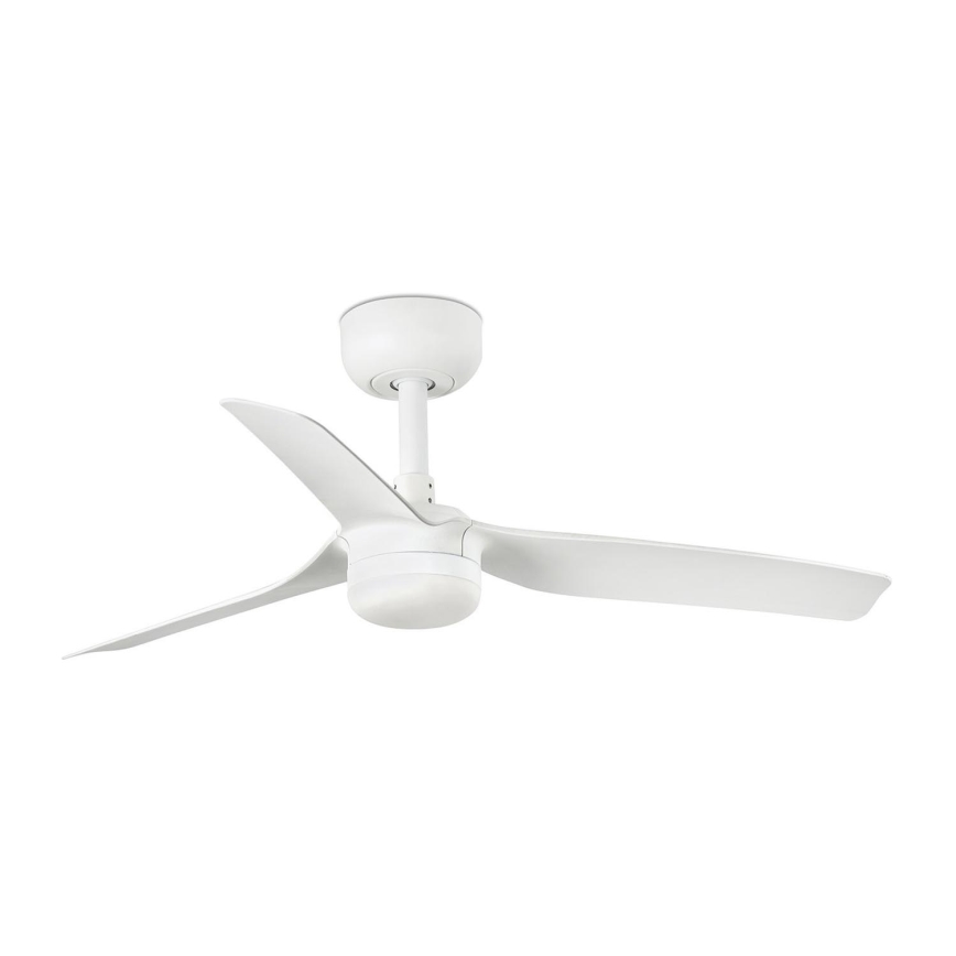 FARO 33820-1TW - Ventilador de techo LED regulable MINI PUNT S LED/10W 2700/4000/6000K blanco diá. 90 cm + control remoto