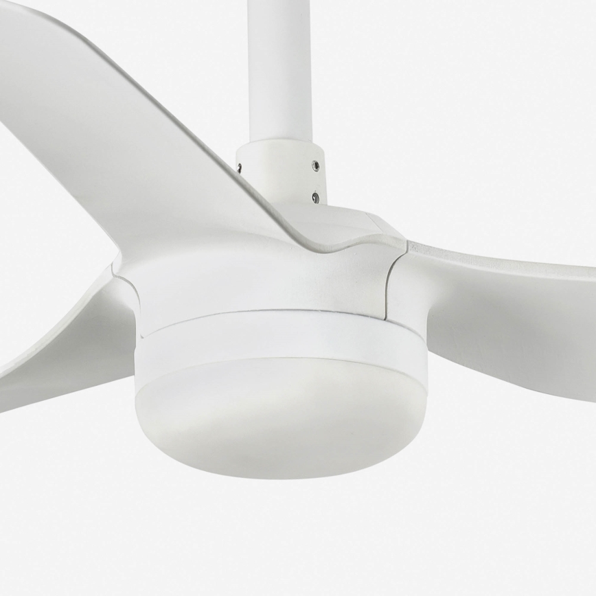 FARO 33820-1TW - Ventilador de techo LED regulable MINI PUNT S LED/10W 2700/4000/6000K blanco diá. 90 cm + control remoto