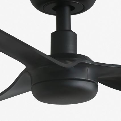 FARO 33822 - Ventilador de techo MINI PUNT S negro diá. 90 cm + control remoto