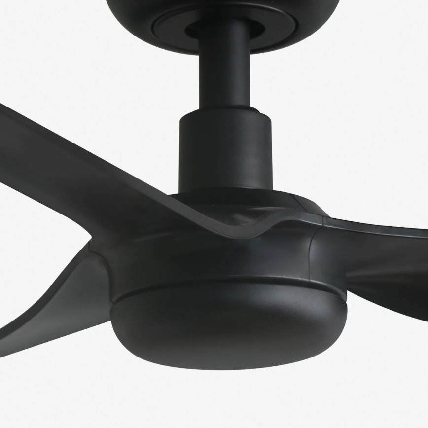 FARO 33822 - Ventilador de techo MINI PUNT S negro diá. 90 cm + control remoto
