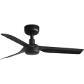FARO 33822WT - Ventilador de techo MINI PUNT S negro diá. 90 cm Wi-Fi Tuya + control remoto