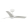 FARO 33824WT-1TW - Ventilador de techo LED regulable HEY S LED/10W/230V 2700/4000/6000K blanco diá. 90 cm Wi-Fi Tuya + control remoto