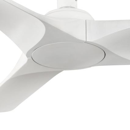 FARO 33824WT - Ventilador de techo HEY S blanco diá. 90 cm Wi-Fi Tuya + control remoto