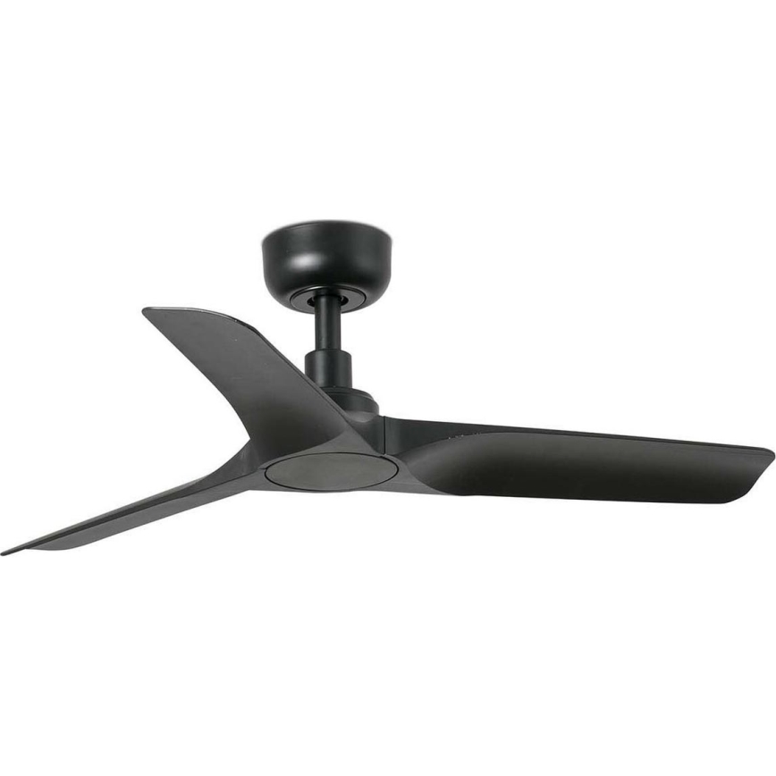 FARO 33825WT - Ventilador de techo HEY S negro diá. 90 cm Wi-Fi Tuya + control remoto
