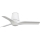 FARO 33826-1TW - Ventilador de techo LED regulable HEY TUB S LED/10W/230V 2700/4000/6000K blanco diá. 90 cm + control remoto