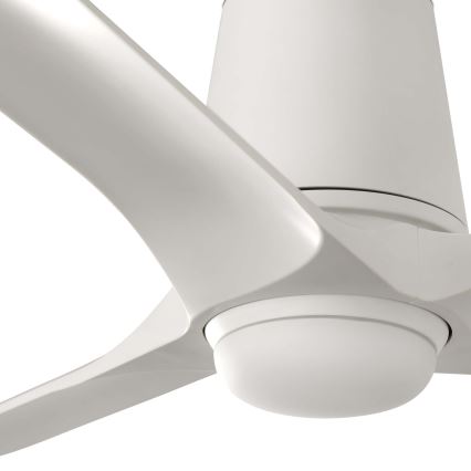 FARO 33826-1TW - Ventilador de techo LED regulable HEY TUB S LED/10W/230V 2700/4000/6000K blanco diá. 90 cm + control remoto