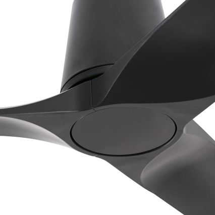 FARO 33827WT - Ventilador de techo HEY TUB S negro diá. 90 cm Wi-Fi Tuya + control remoto
