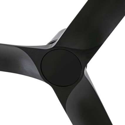 FARO 33827WT - Ventilador de techo HEY TUB S negro diá. 90 cm Wi-Fi Tuya + control remoto