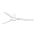 FARO 33828 - Ventilador de techo PUNT TUB M blanco diá. 130 cm + control remoto