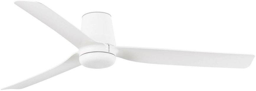 FARO 33828WT - Ventilador de techo PUNT TUB M blanco diá. 132 cm Wi-Fi Tuya + control remoto