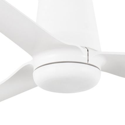 FARO 33828WT - Ventilador de techo PUNT TUB M blanco diá. 132 cm Wi-Fi Tuya + control remoto
