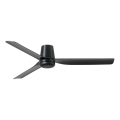 FARO 33830 - Ventilador de techo PUNT TUB M negro diá. 130 cm + control remoto