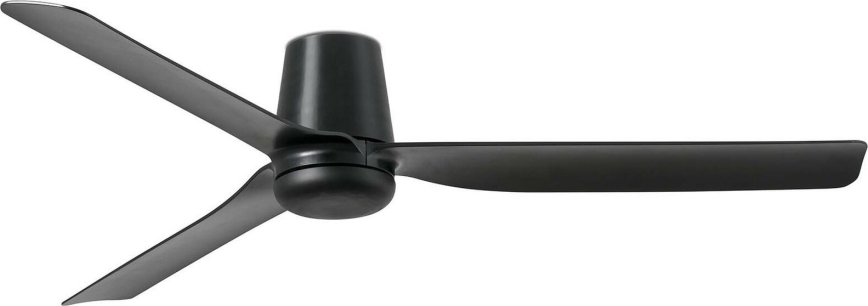 FARO 33830WT - Ventilador de techo PUNT TUB M negro diá. 132 cm Wi-Fi Tuya + control remoto