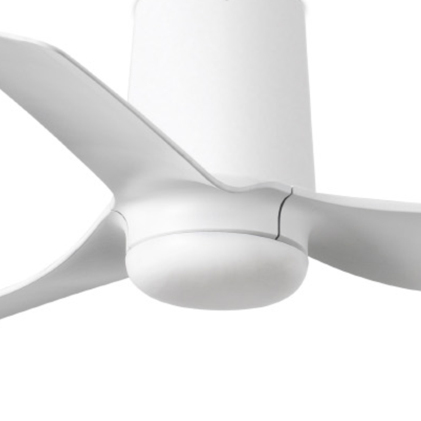 FARO 33832 - Ventilador de techo MINI PUNT TUB S blanco diá. 90 cm + control remoto