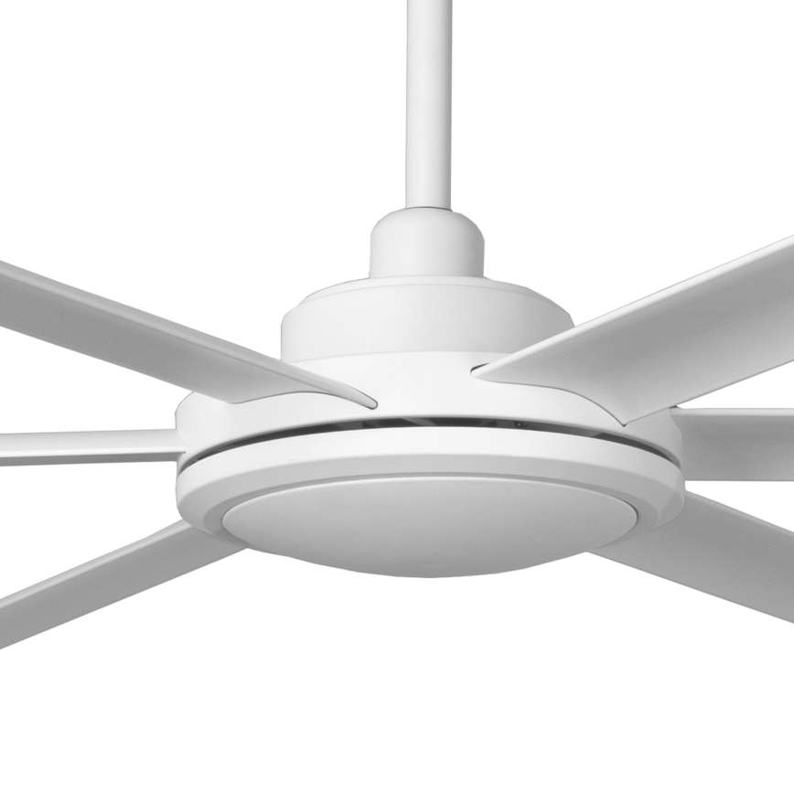 FARO 34202 - Ventilador de techo ROTTERDAM XL blanco diá. 200 cm + control remoto