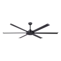 FARO 34203 - Ventilador de techo ROTTERDAM XL negro diá. 200 cm + control remoto