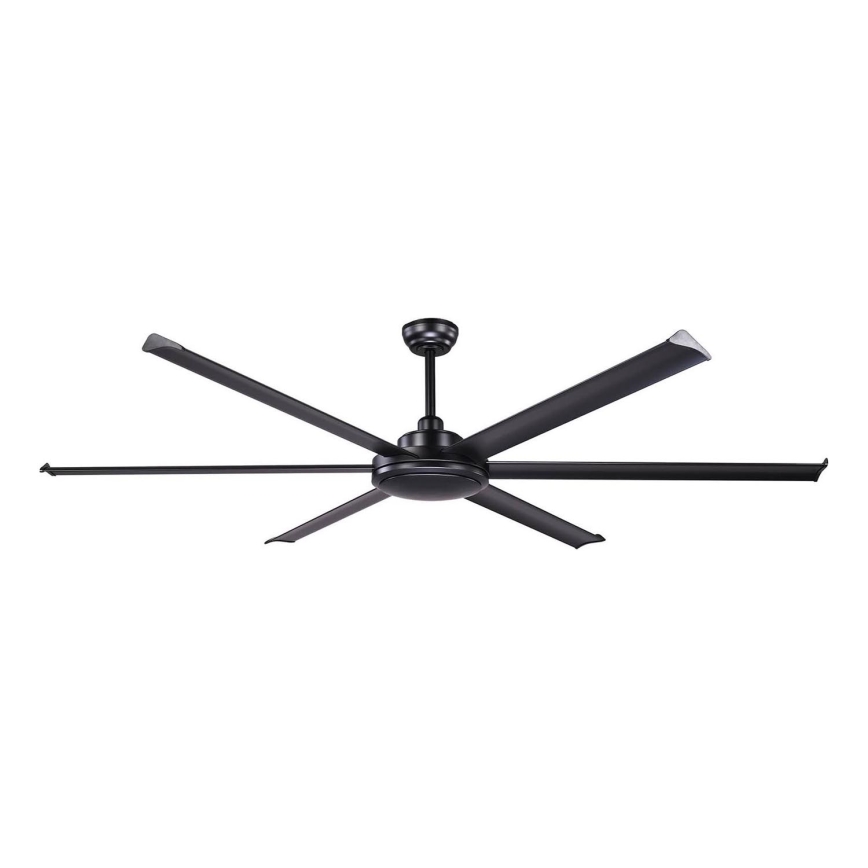FARO 34203 - Ventilador de techo ROTTERDAM XL negro diá. 200 cm + control remoto