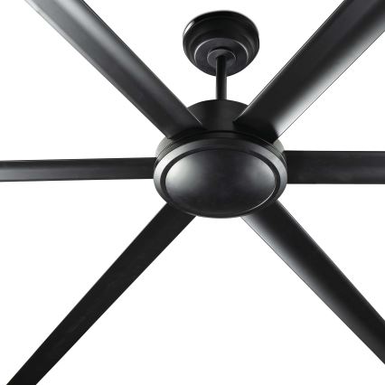 FARO 34203 - Ventilador de techo ROTTERDAM XL negro diá. 200 cm + control remoto