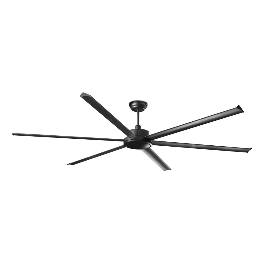 FARO 34207 - Ventilador de techo ROTTERDAM XXL negro diá. 250 cm + control remoto