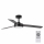 FARO 34261 - Ventilador de techo LED BARTH LED/24W/230V negro + control remoto