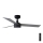 FARO 34285-1TW - Ventilador de techo LED regulable CRUISER S LED/18W/230V 2700/4000/6500K diá. 106 cm + control remoto