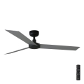 FARO 34286 - Ventilador de techo CRUISER L negro diá. 132 cm + control remoto