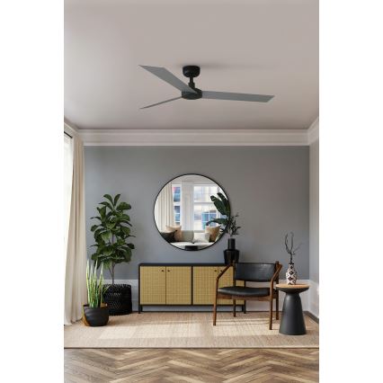 FARO 34286 - Ventilador de techo CRUISER L negro diá. 132 cm + control remoto