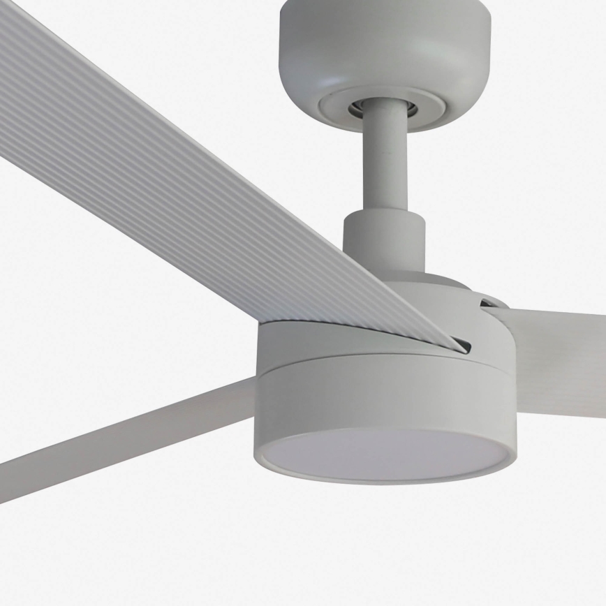 FARO 34290-1TW - Ventilador LED regulable CRUISER LED/20W/230V 2700/4000/6500K d. 132 cm blanco + mando a distancia