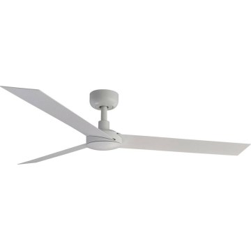 FARO 34290WT - Ventilador de techo CRUISER L blanco, diámetro 132 cm, Wi-Fi Tuya + mando a distancia