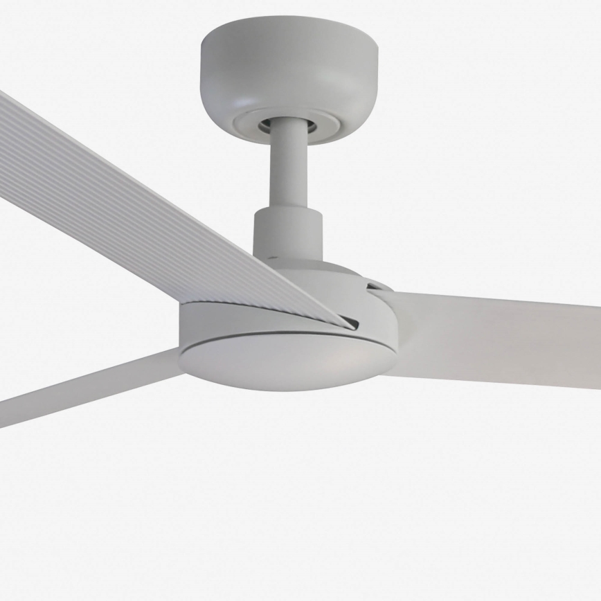 FARO 34290WT - Ventilador de techo CRUISER L blanco, diámetro 132 cm, Wi-Fi Tuya + mando a distancia