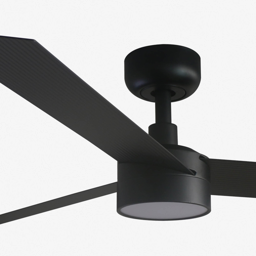 FARO 34291-1TW - Ventilador de techo LED regulable CRUISER LED/20W/230V 2700/4000/6500K diá. 132 cm negro + control remoto