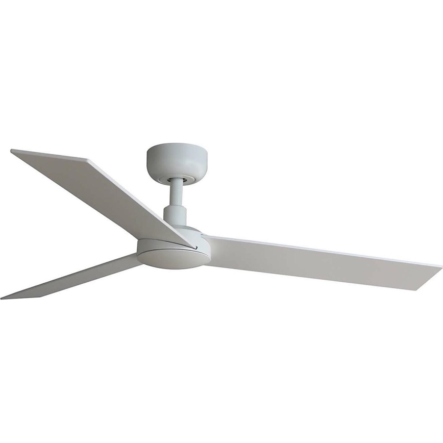 FARO 34295WT - Ventilador de techo RUDDER S blanco/beige diá. 106 cm Wi-Fi Tuya + control remoto