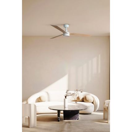FARO 34297-1TW - Ventilador LED regulable RUDDER L LED/20W/230V 2700/4000/6500K d. 132 cm + control remoto