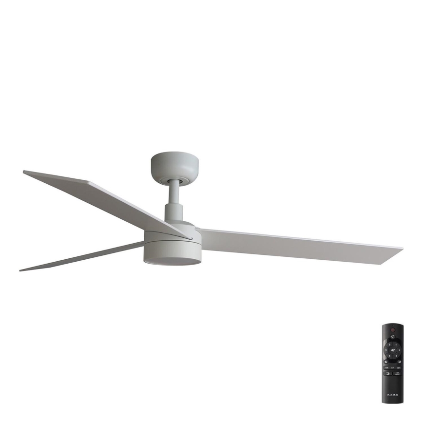 FARO 34297-1TW - Ventilador LED regulable RUDDER L LED/20W/230V 2700/4000/6500K d. 132 cm + control remoto