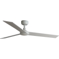 FARO 34297WT - Ventilador de techo RUDDER L blanco/beige diá. 132 cm Wi-Fi Tuya + control remoto