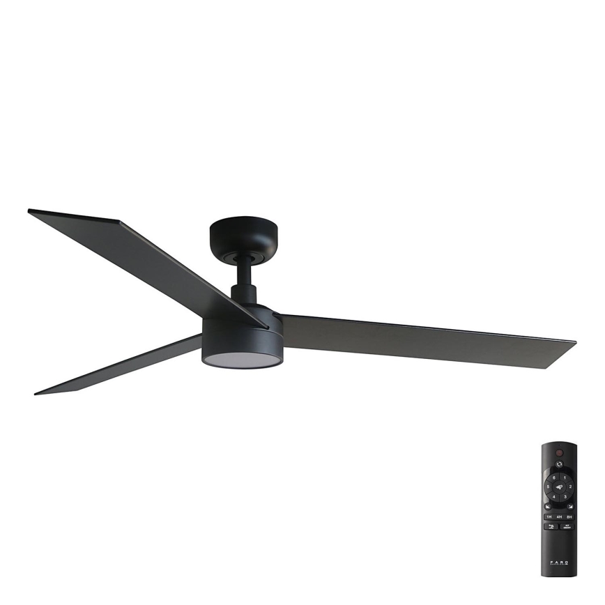 FARO 34298-1TW - Ventilador LED regulable RUDDER L LED/20W/230V 2700/4000/6500K d. 132 cm + control remoto
