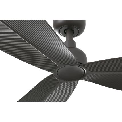 FARO 34301 - Ventilador de techo PALMA marrón diá. 129 cm IP44 + control remoto