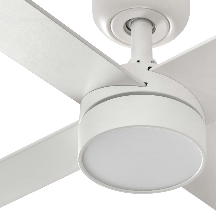 FARO 34355-1TW - Ventilador de techo LED regulable RUDDER L LED/20W/230V blanco/beige diá. 132 cm + control remoto
