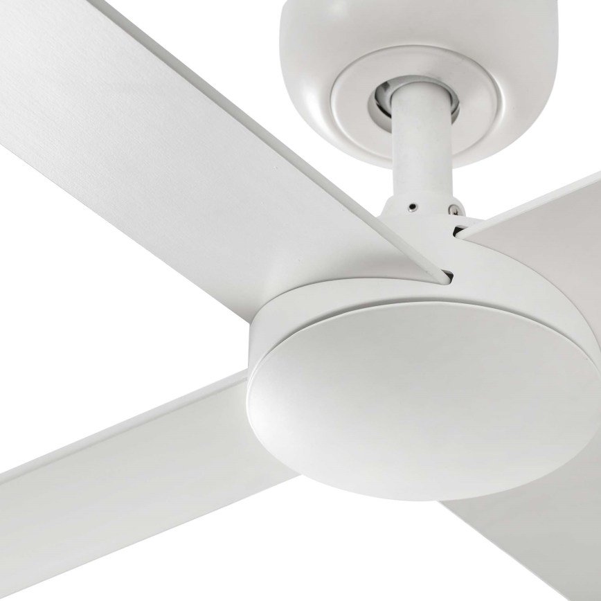 FARO 34355 - Ventilador de techo RUDDER L beige/blanco diá. 132 cm + control remoto