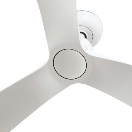FARO 34363WT - Ventilador de techo OUTWOOD L blanco diá. 150 cm Wi-Fi Tuya IP44 + control remoto