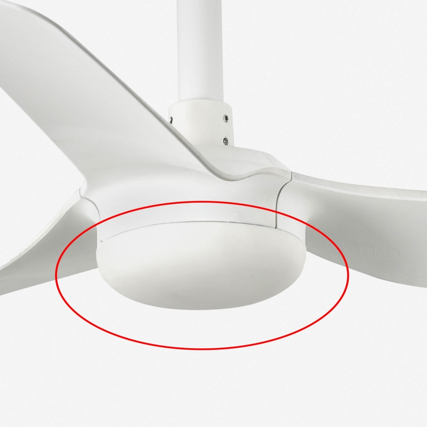 FARO 3R773 - Tapa de repuesto para ventilador MINI PUNT Ø 12 cm blanca