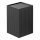 FARO 40535 - Aplique SOLE 1xGU10/8W/230V negro festoneado cuadrado