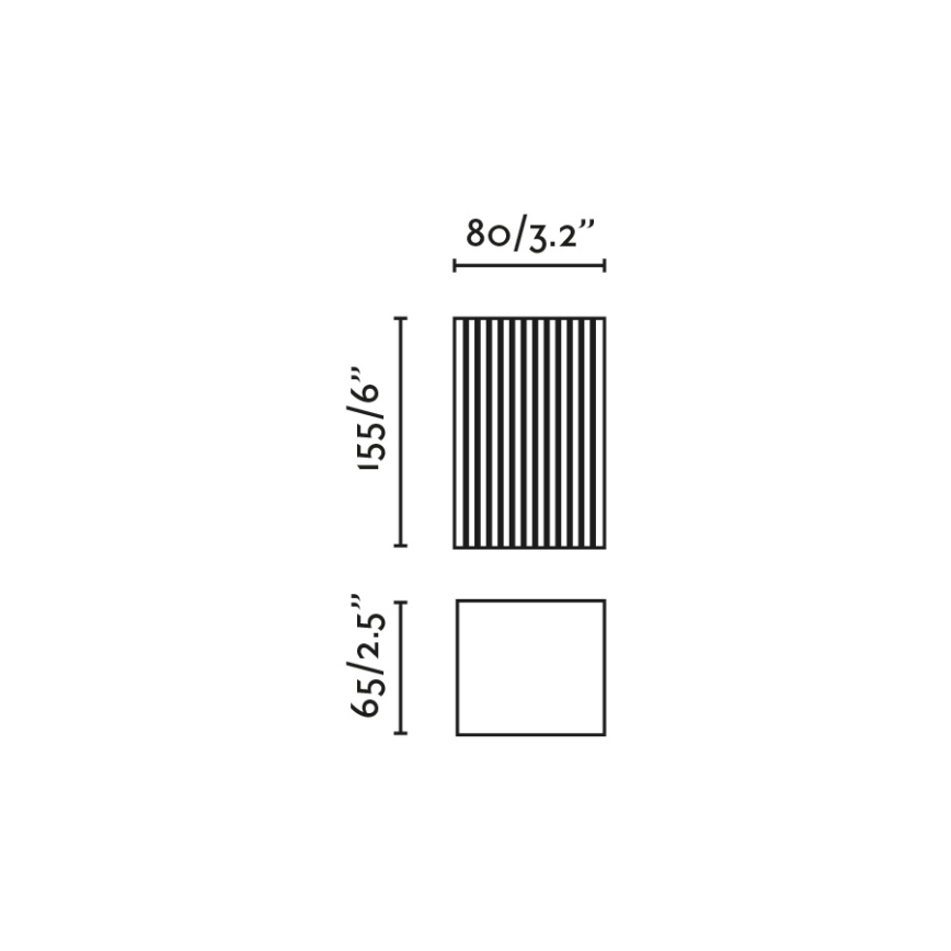 FARO 40568 - Aplique SOLE 2xGU10/8W/230V color ladrillo festoneado cuadrado