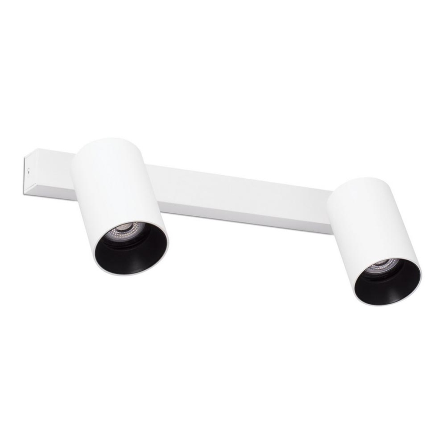 FARO 43742 - Foco de pared STAN 2xGU10/8W/230V blanco