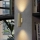 FARO 43760 - Aplique STAN 2xGU10/8W/230V dorado