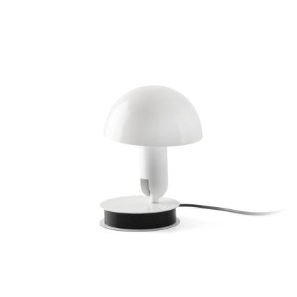 FARO 56101 - Lámpara de mesa con clip 2en1 BELA 1xE27/15W/230V blanco