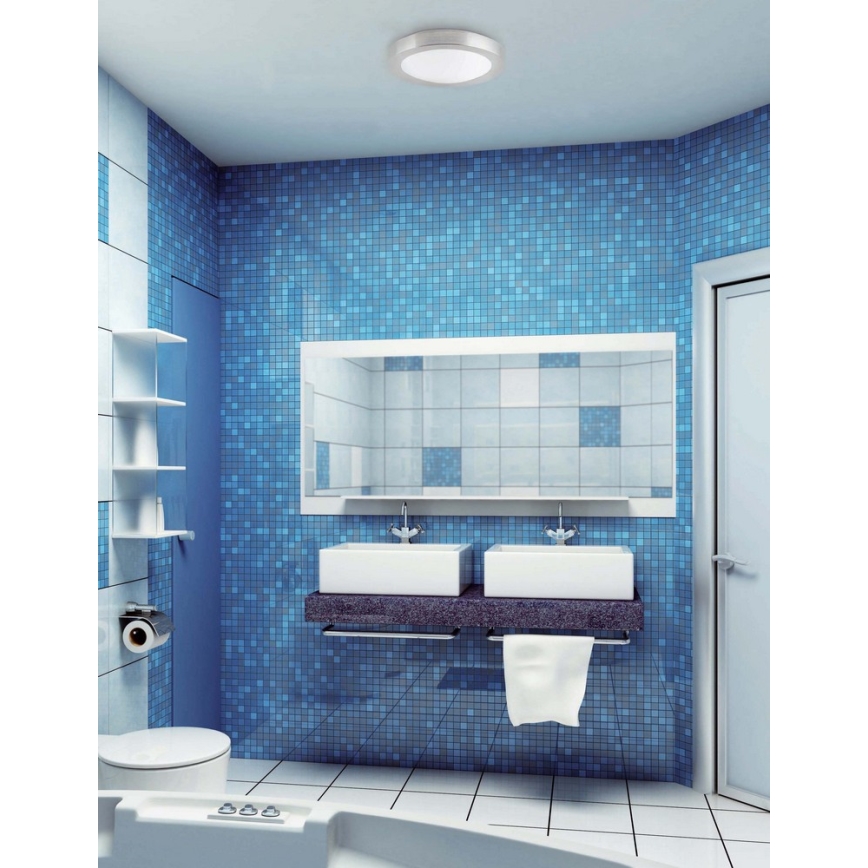FARO 62980 - Plafón de baño LOGOS-1 1xE27/20W/230V IP44