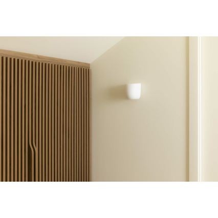 FARO 63428 - Aplique KAPPU 1xE14/7W/230V 15,8x15 cm blanco
