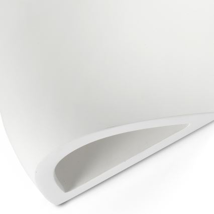 FARO 63429 - Aplique KAPPU 1xE14/7W/230V 25x15 cm blanco