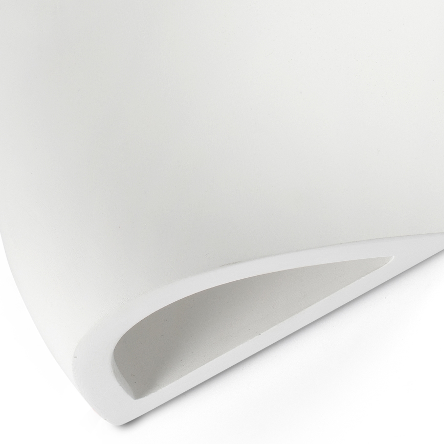 FARO 63429 - Aplique KAPPU 1xE14/7W/230V 25x15 cm blanco